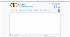 Desktop Screenshot of drdanfricke.com